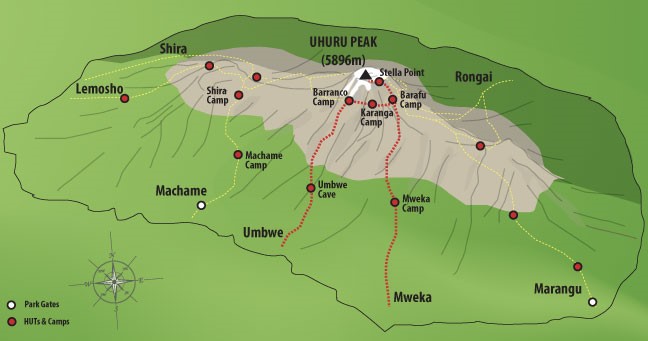 Kilimanjaro Route | Climbing | Mount Hike